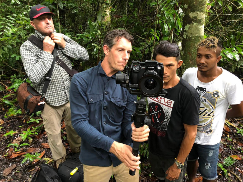 film crew- Xixuaù- amazon forest